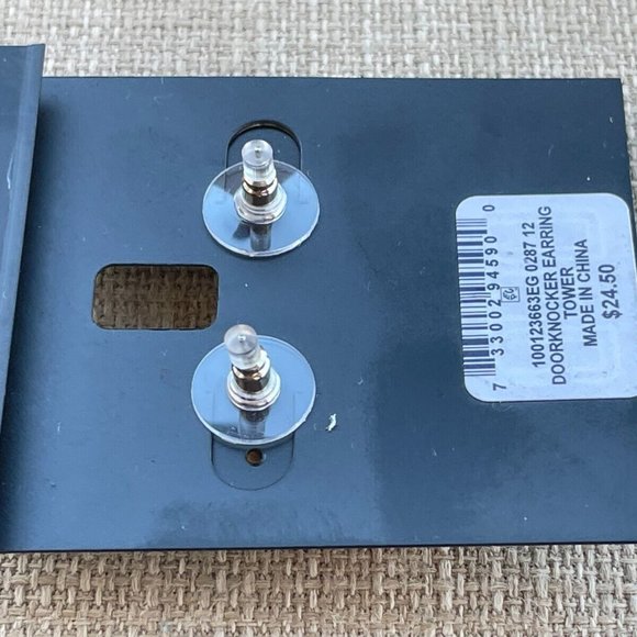 Alfani Women Earrings Ear Jewelry Hoops Doorknocker Post Earrings $25 - Picture 6 of 7